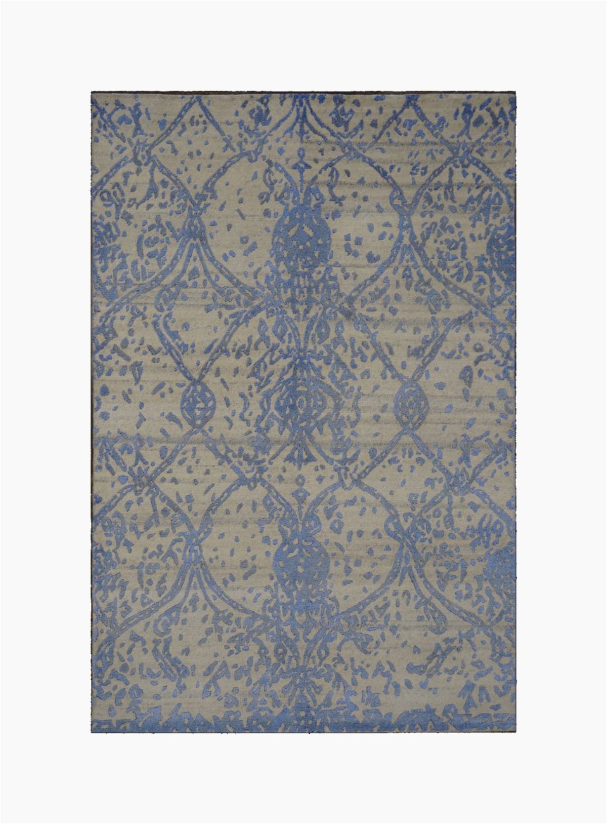 area rugs india nepal modern 4 x 6 blue