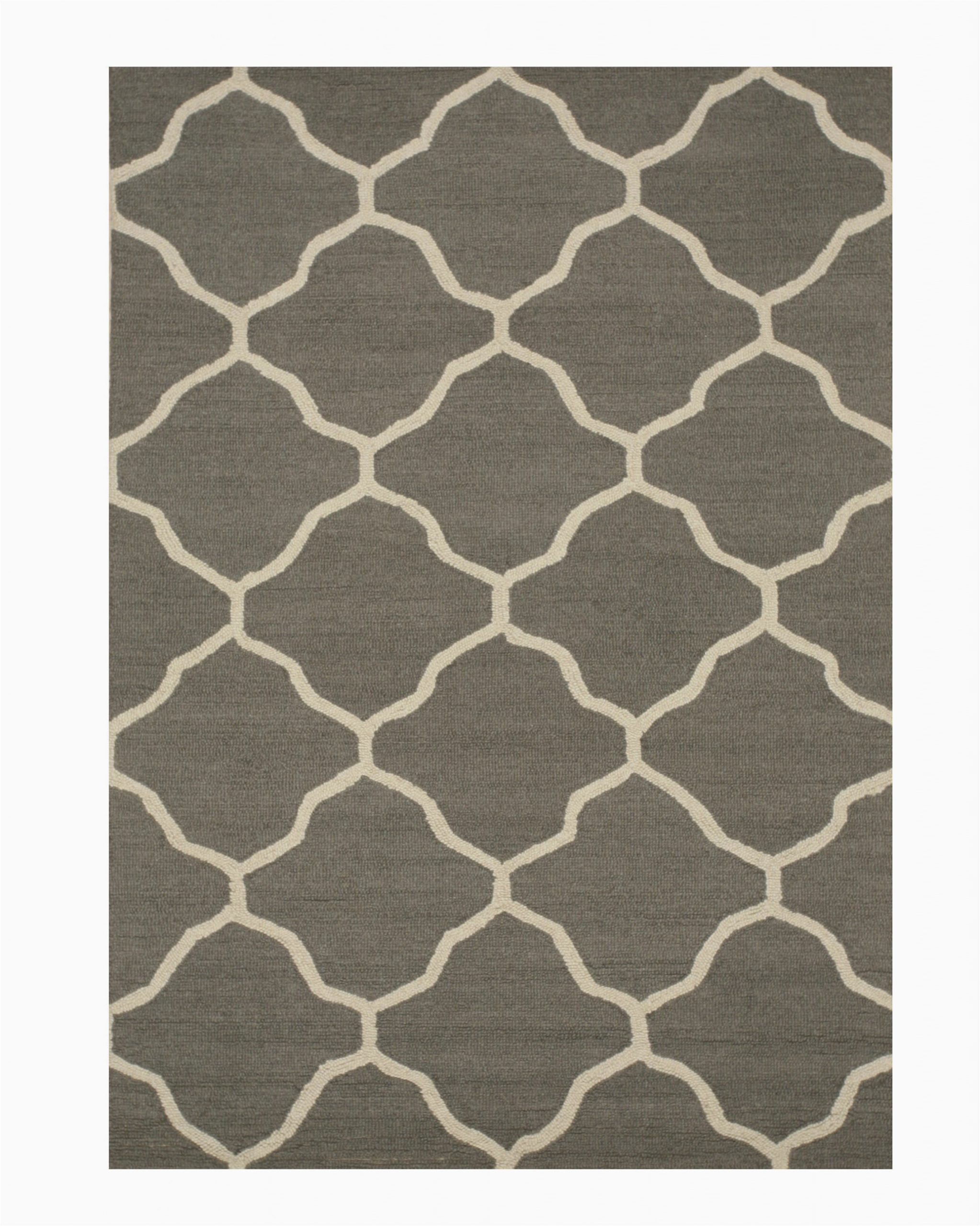 durrant handmade tufted 5 x 7 wool gray area rug