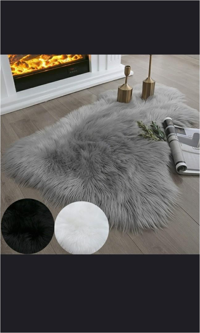 faux sheepskin fur rug soft fl 8588dc2c progressive