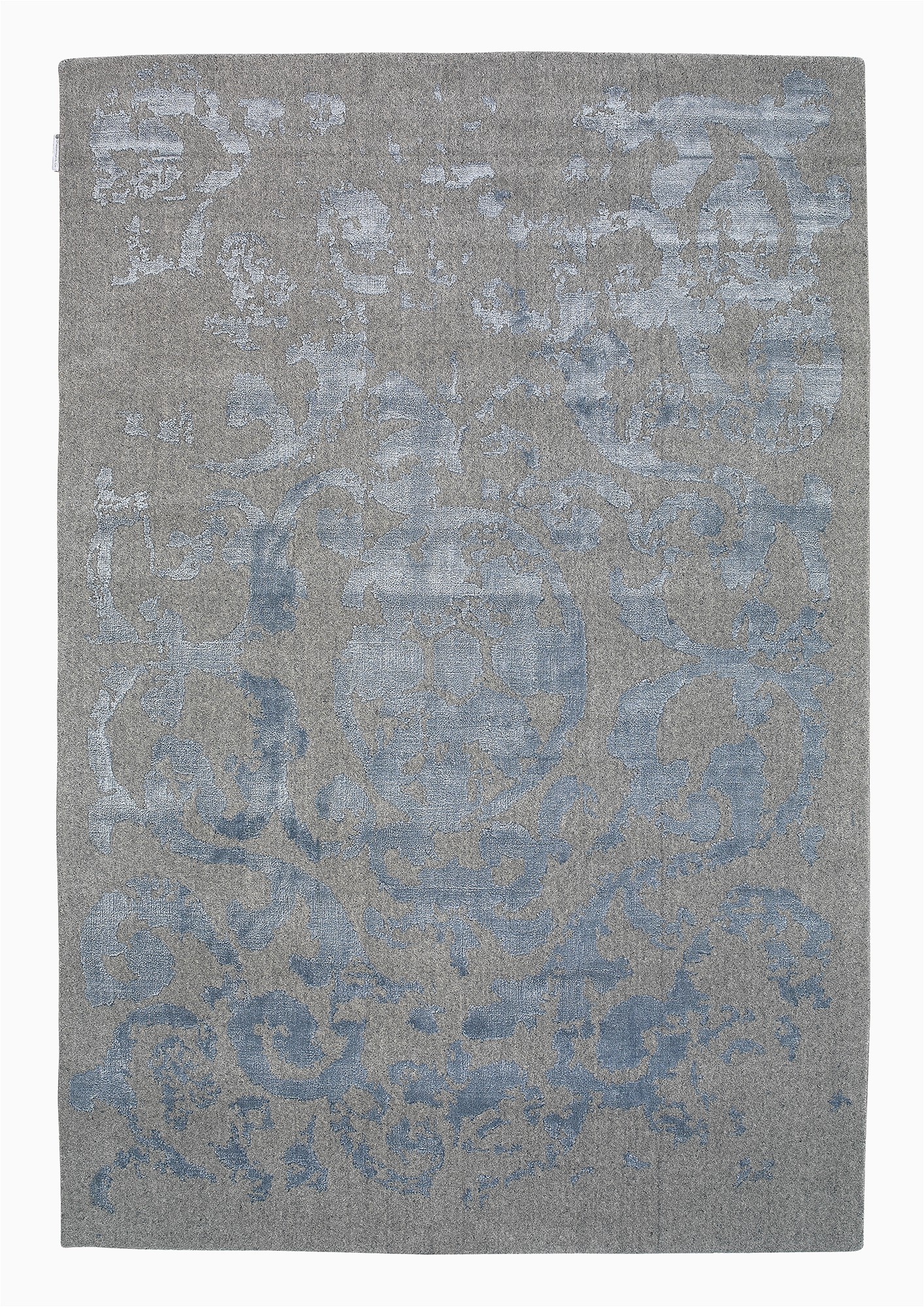 vienna 51 grey bluetransitional wool rug