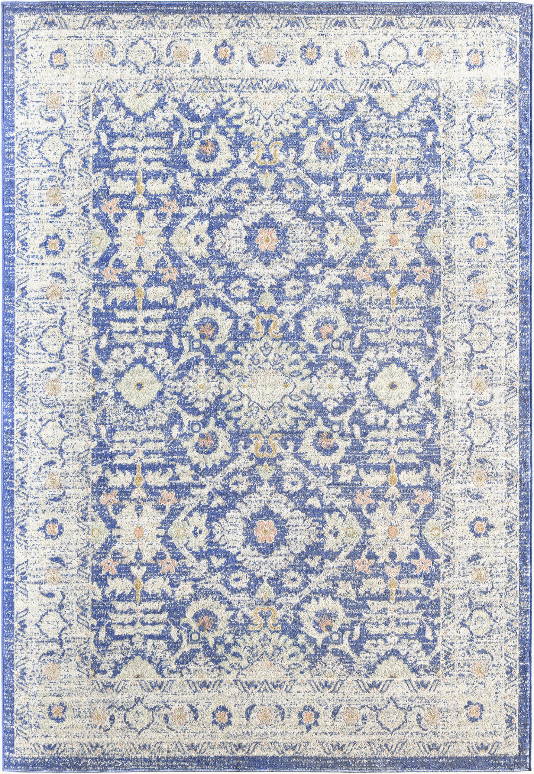 reva transitional bluegray indooroutdoor area rug