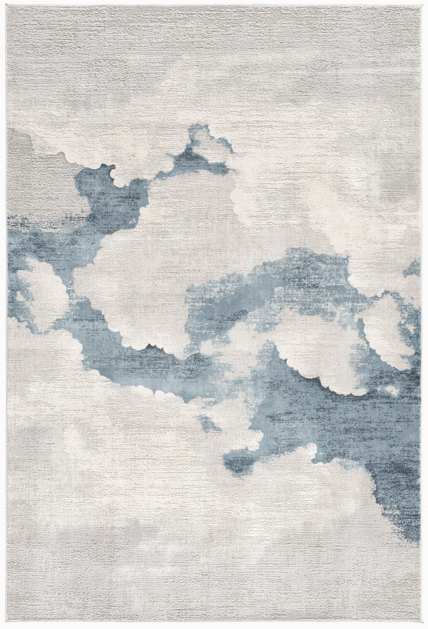 kraus abstract creamlight blue area rug