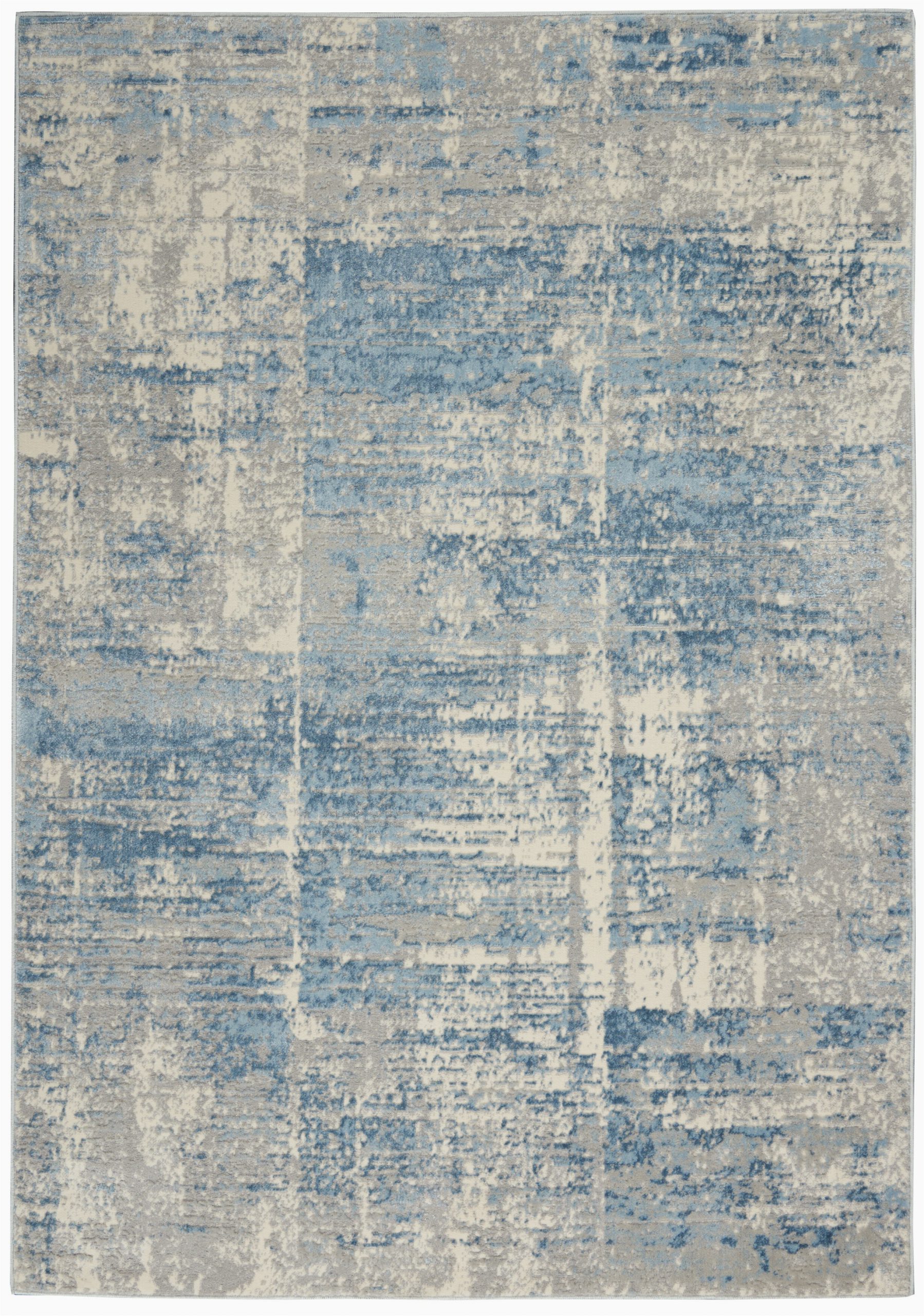 lyndsey abstract grayblue area rug