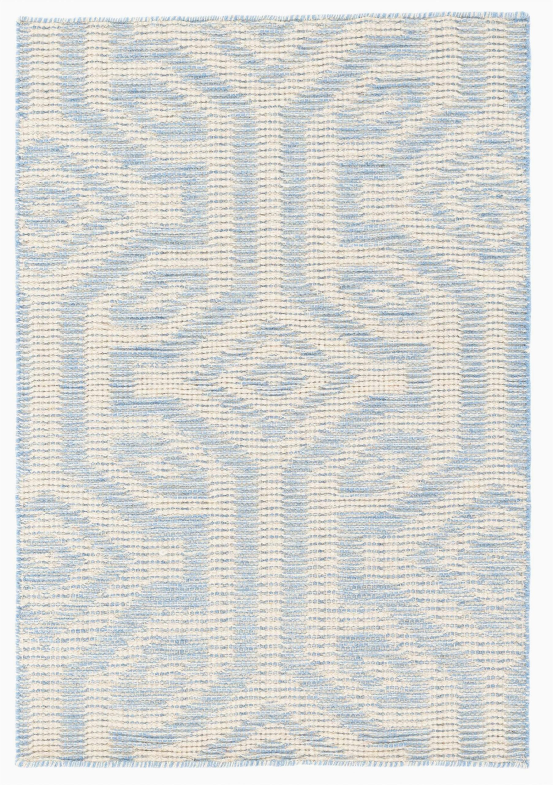 taj pale geometric handmade flatweave wool sky blueivory area rug