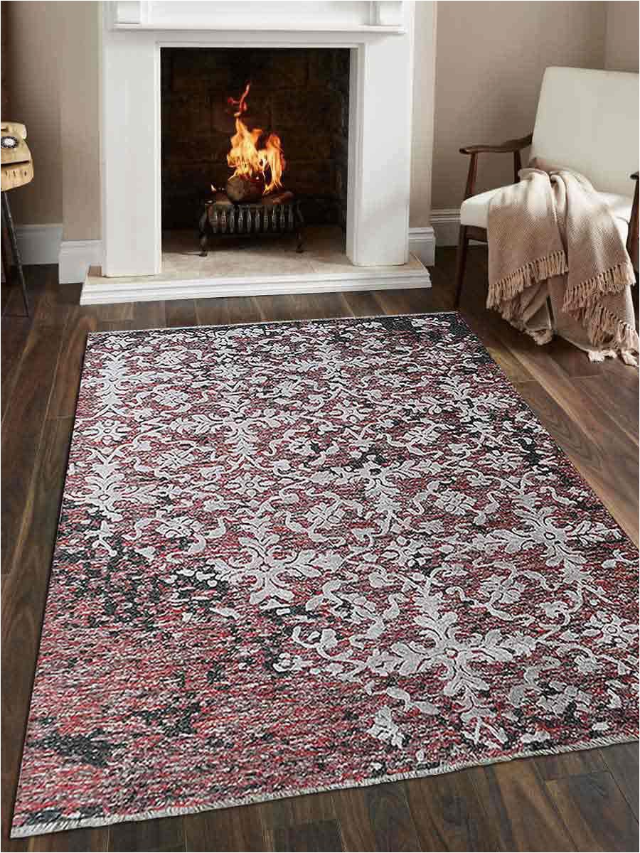 hand knotted sumak silk and wool 6x9 area rug floral multi sw size=selected