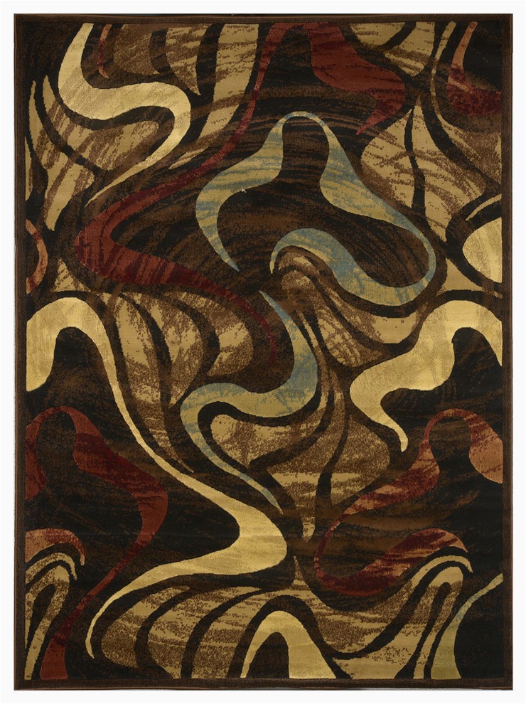 home dynamix catalina picasso area rug 19 6x31 5 abstract black prvw vr