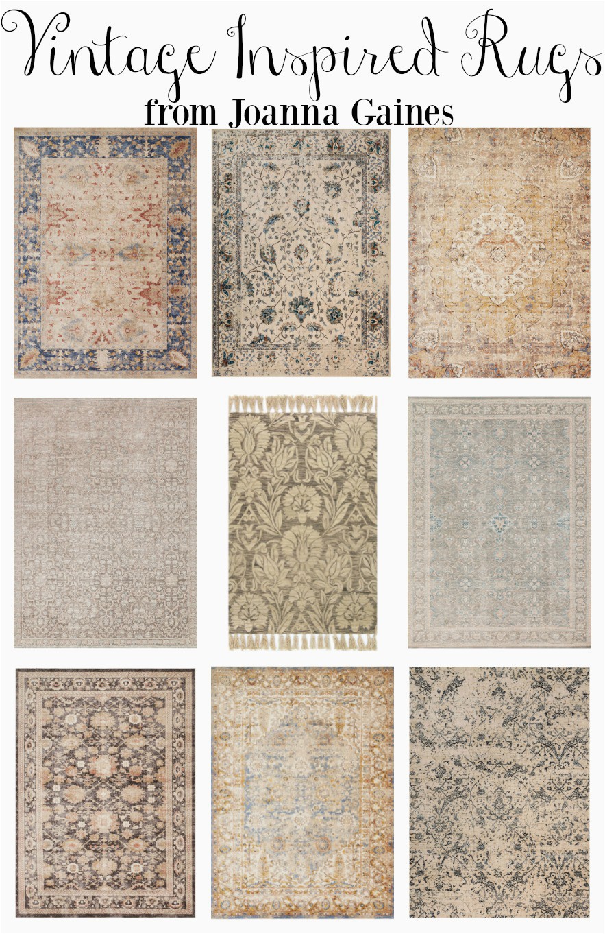 Vintage Inspired Rugs from Joanna Gaines 2