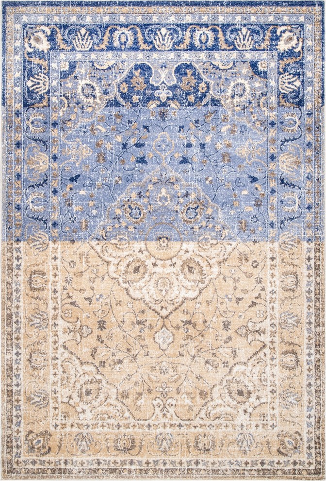 nuloom kirsten vintage style area rug multicolor 8x10 prvw vr