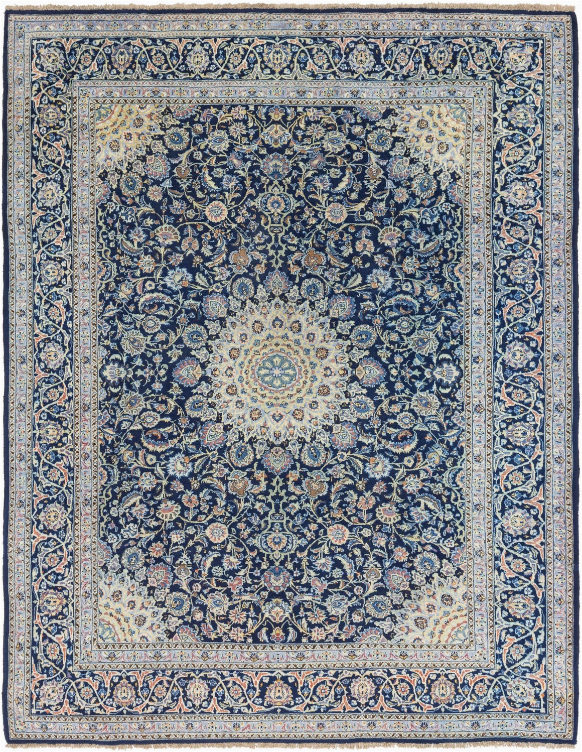 navy blue 10x13 kashmar persian rug