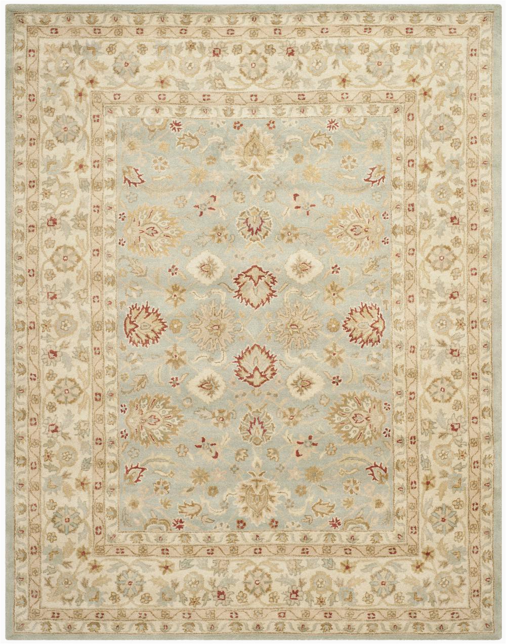 Safavieh Antiquity AT822A Grey Blue and Beige rugs
