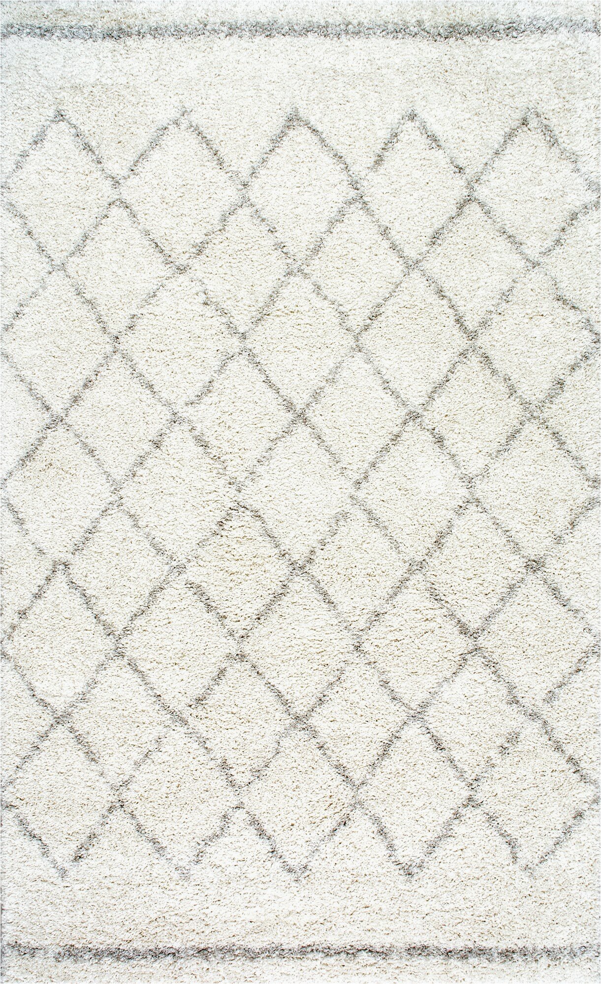 manus geometric off white area rug