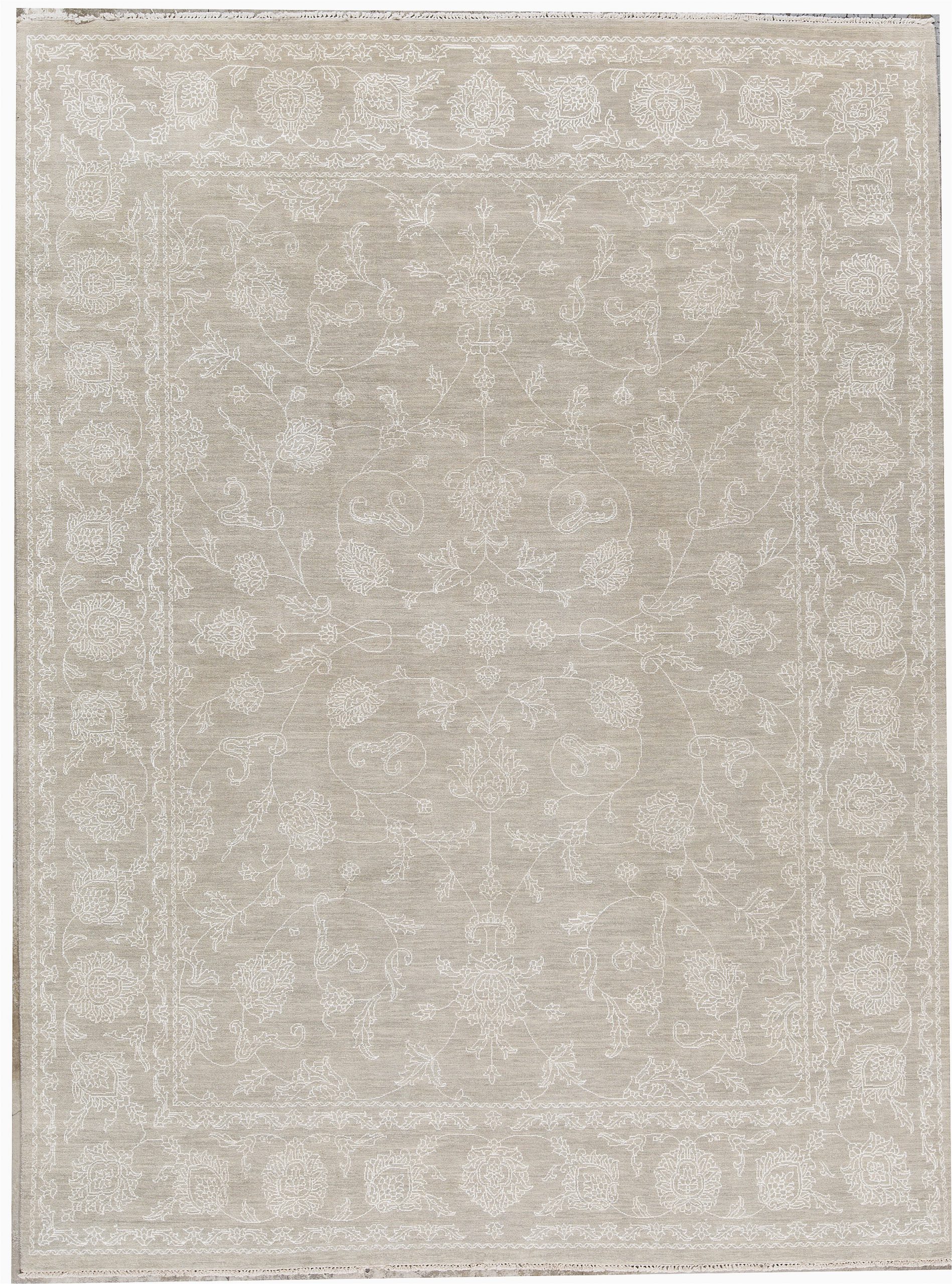 bokara rug co inc one of a kind cornwall hand knotted light gray 810 x 1110 wool area rug abhd8204