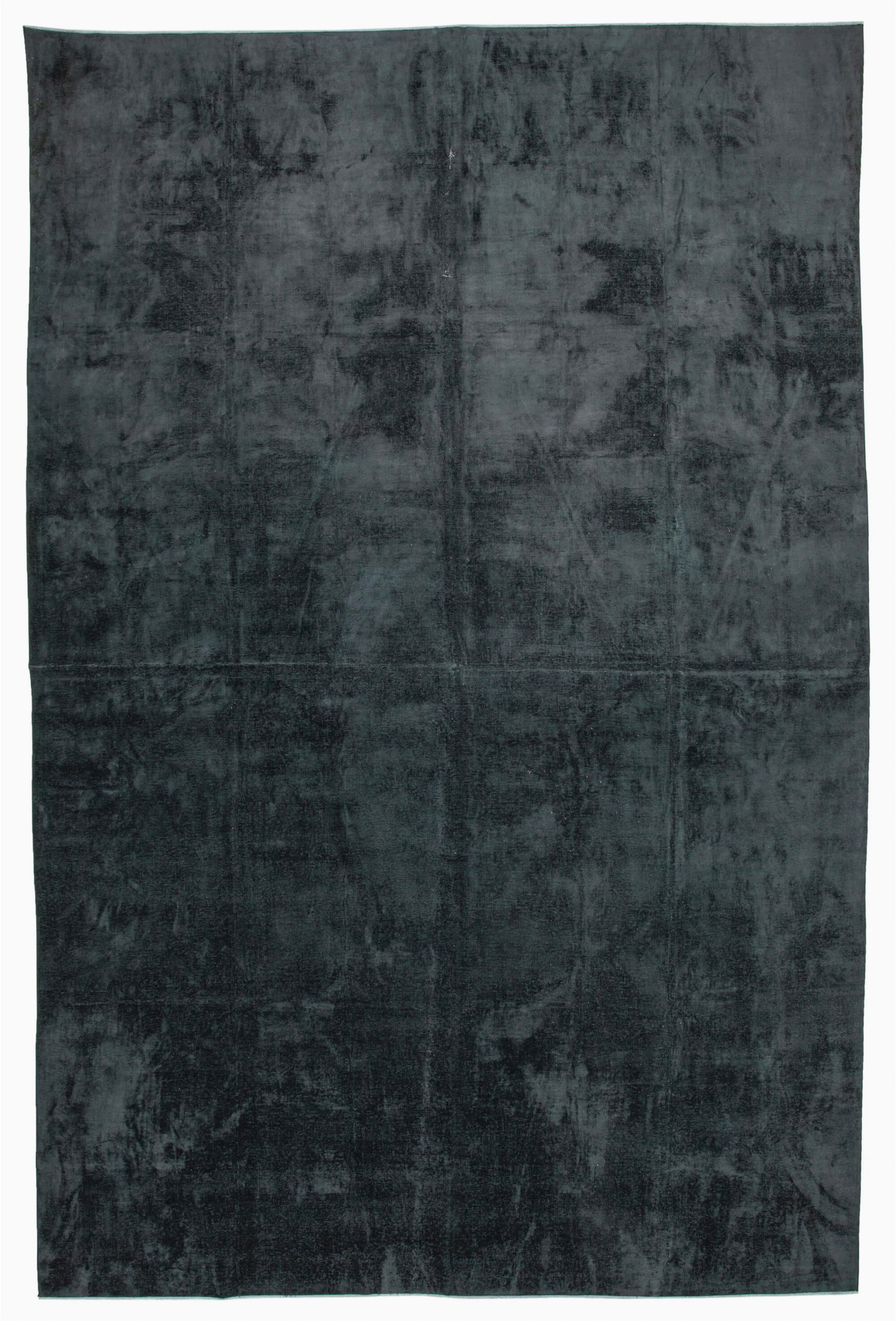 11x17 black overdyed large area rug 2416