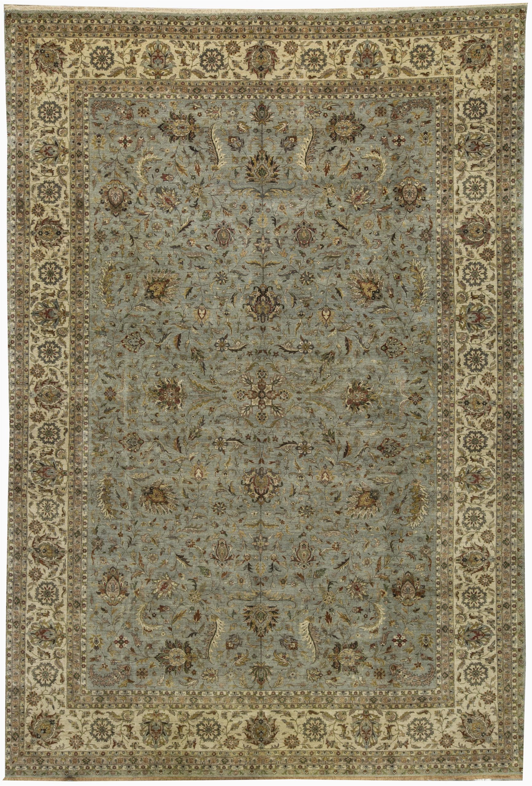bokara rug co inc one of a kind aberdeen handwoven 117 x 175 wool bluebeige area rug abhd2539