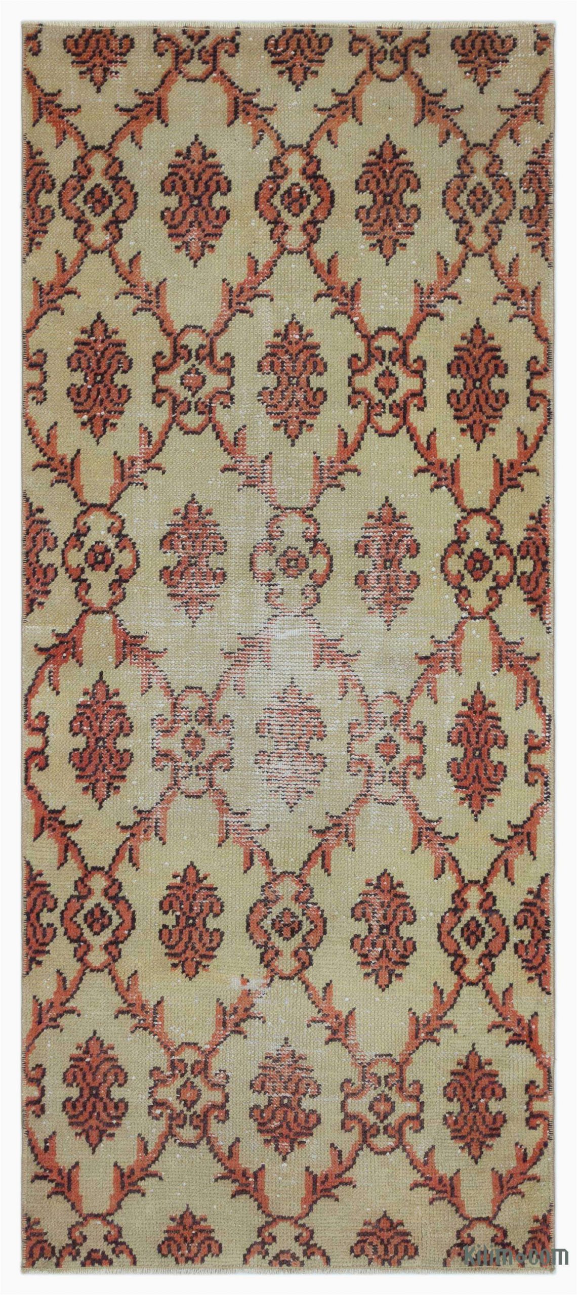 k turkish vintage area rug
