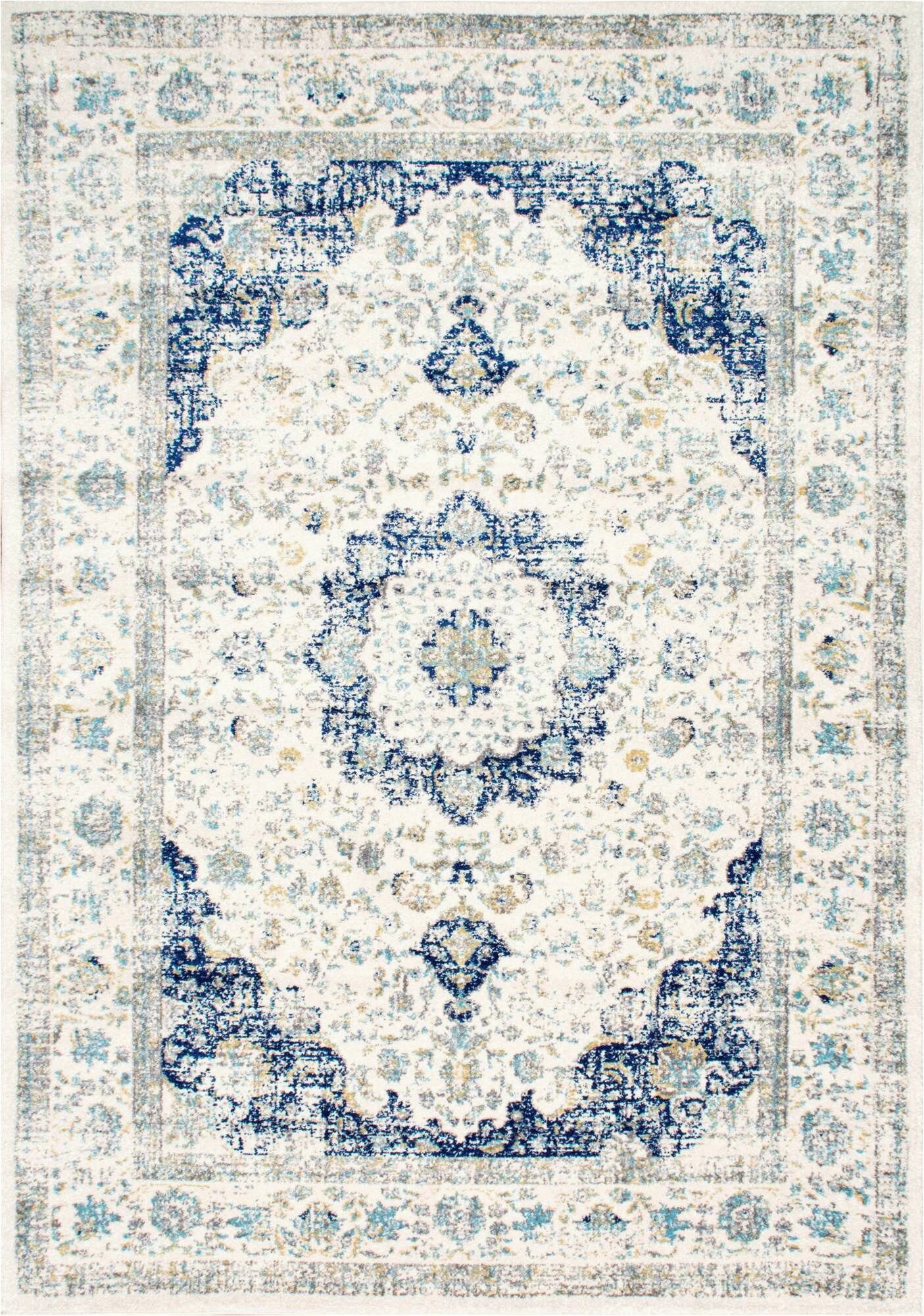 blue area rugs c a1247