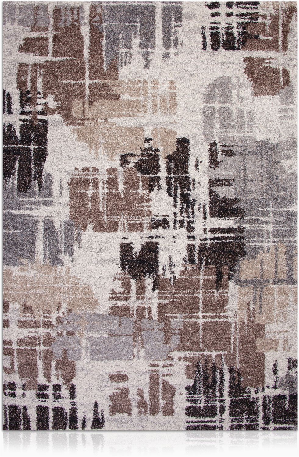 granada brown and gray area rug 5 x 8