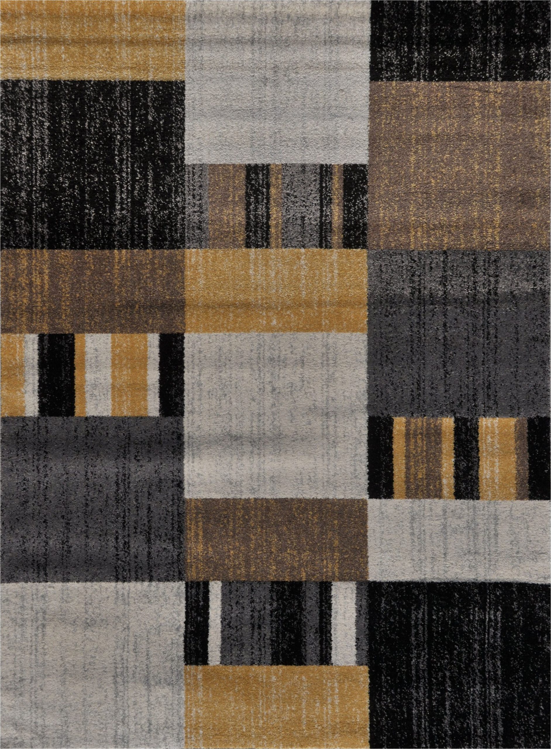 stegner premium abstract yellowgraylight brownblack area rug