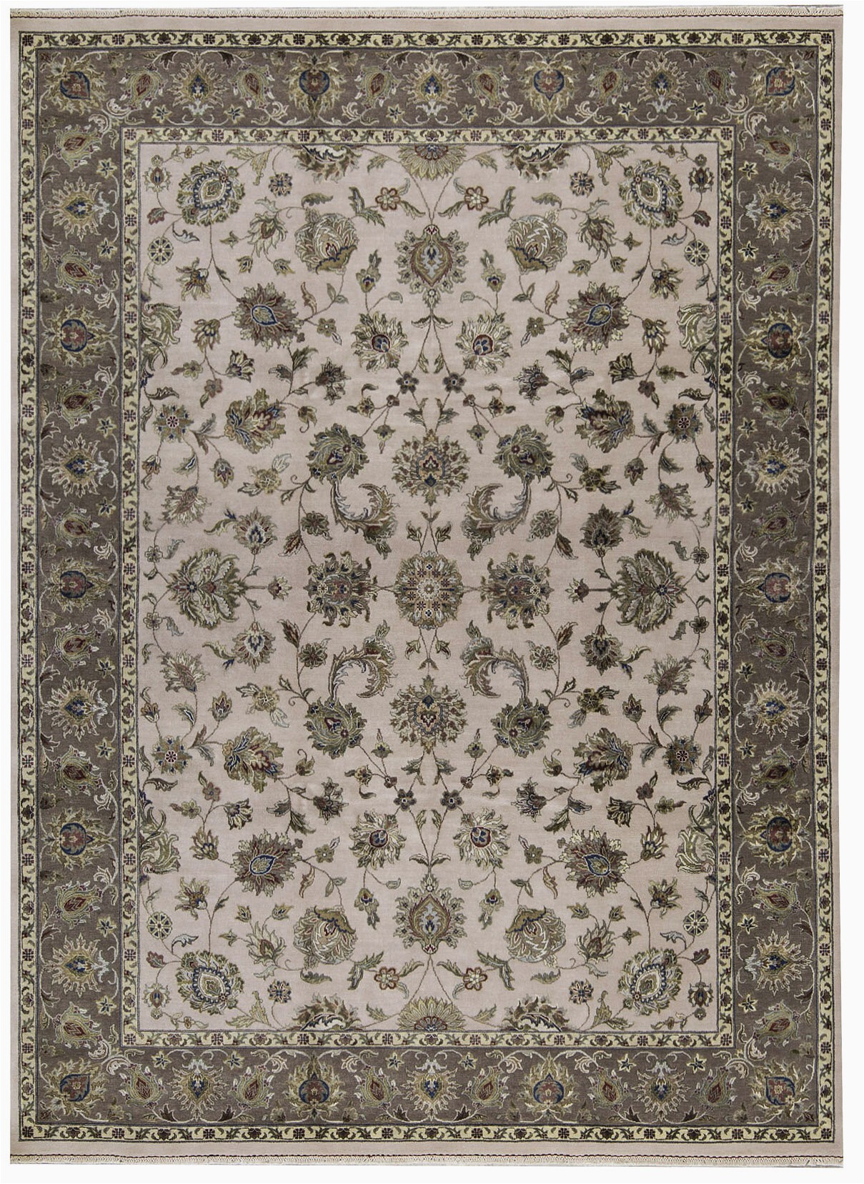 bokara rug co inc one of a kind dharma hand knotted 9 x 12 woolsilk ivorybrown area rug abhd4554