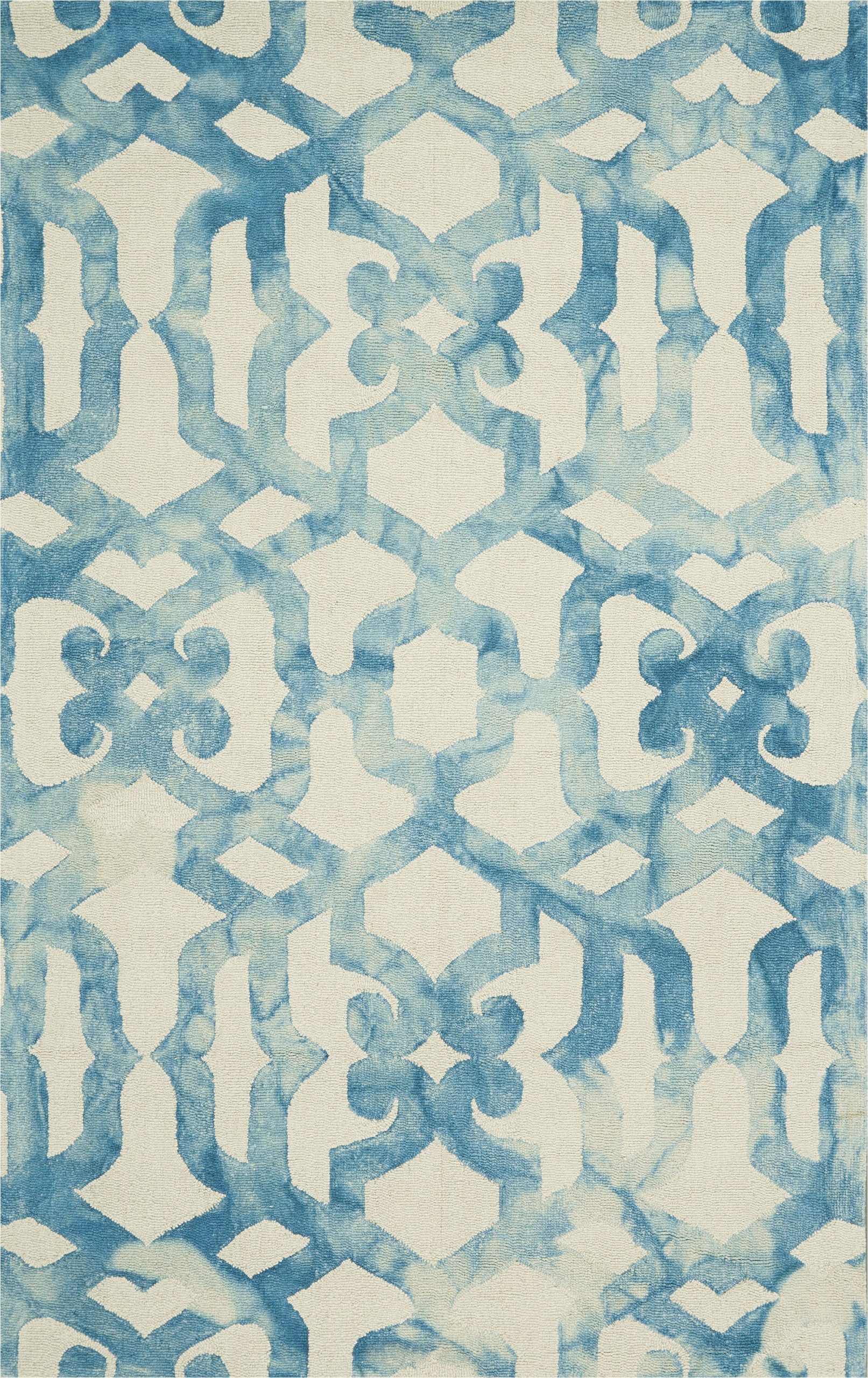frederick geometric handmade tufted ocean area rug