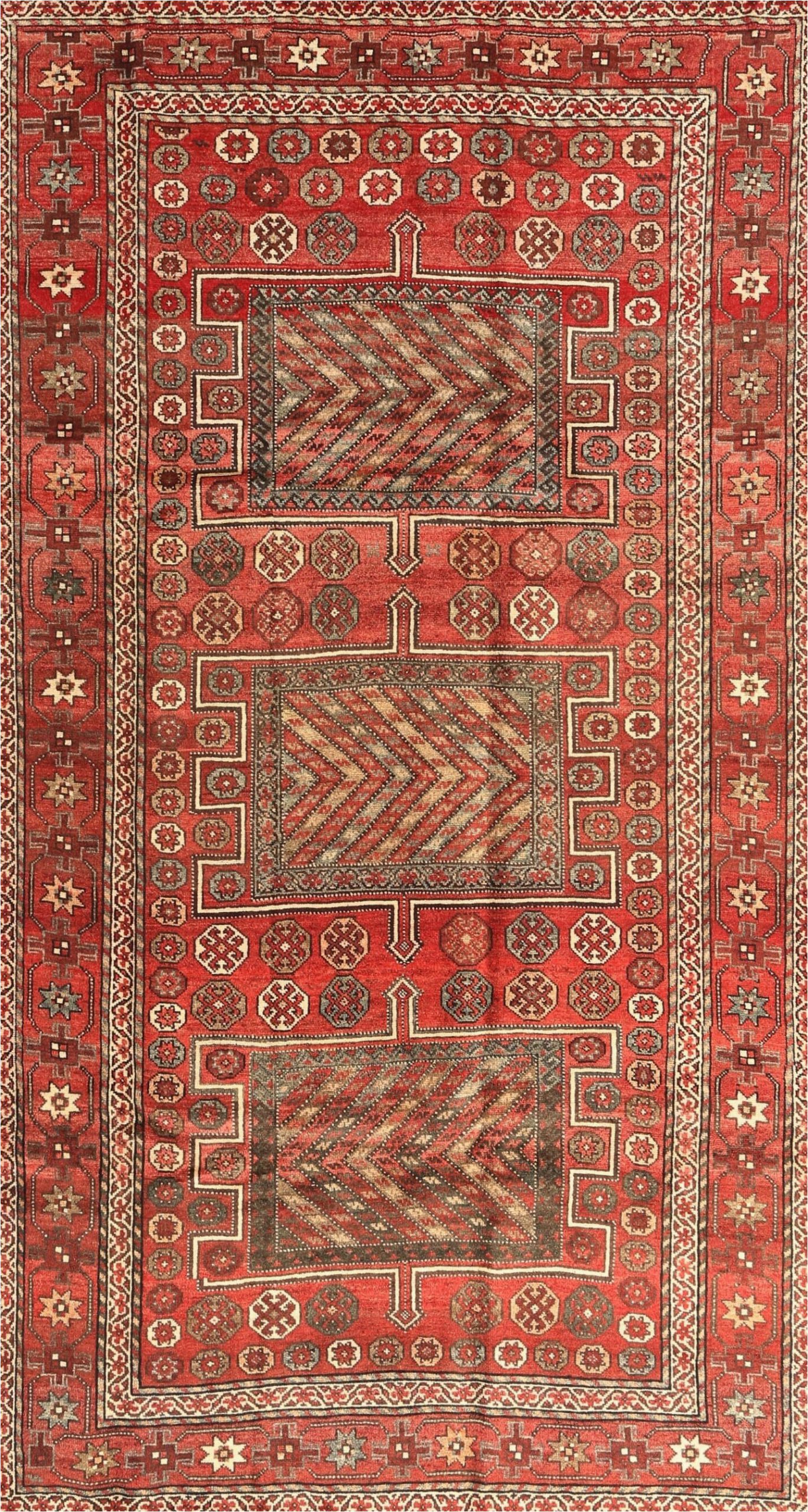 oblak traditional beigegreenred area rug