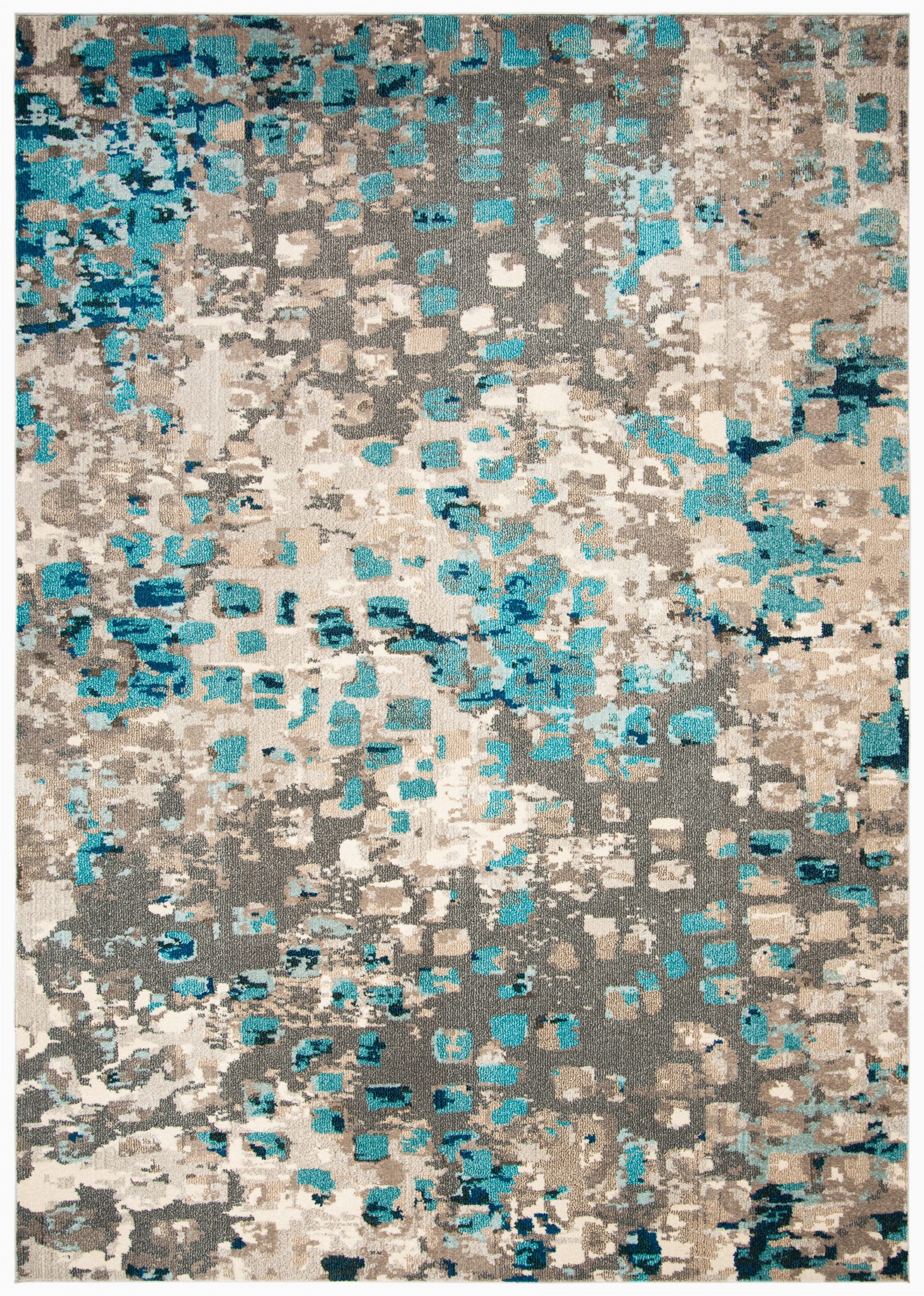 indira abstract graylight blue area rug