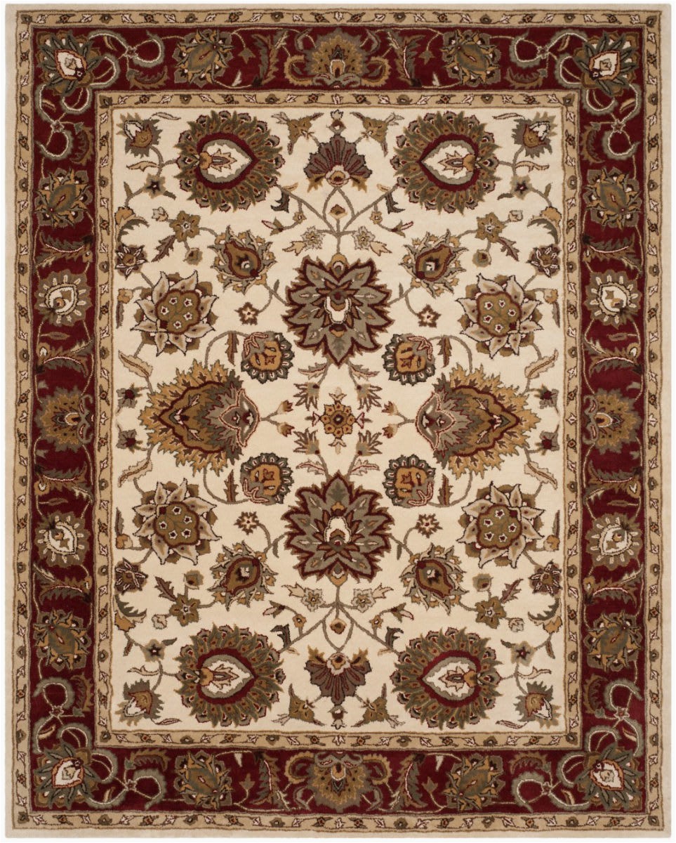 safavieh royalty roy254a ivory red area rugx