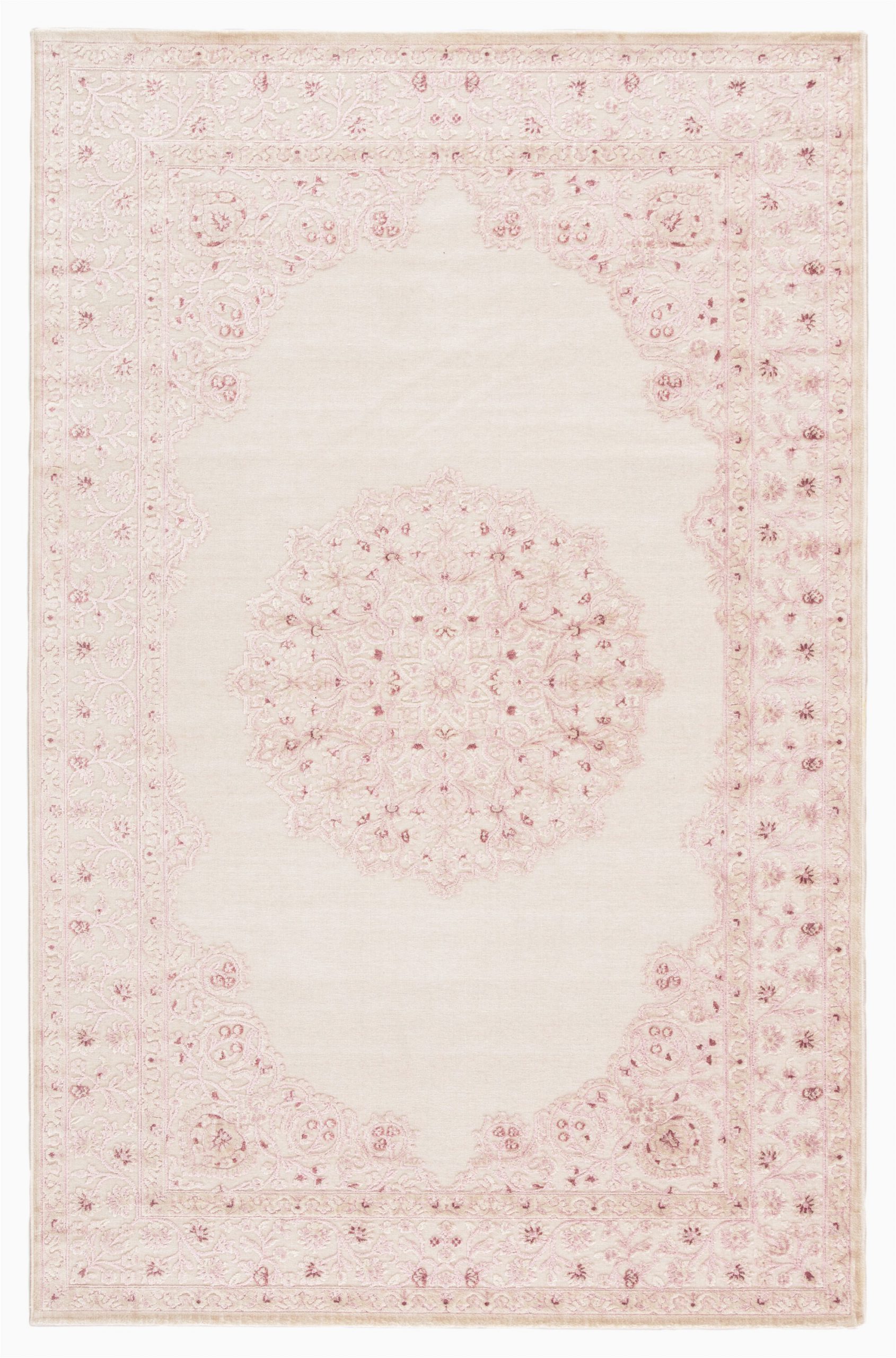 fontanne oriental pinkwhite area rug