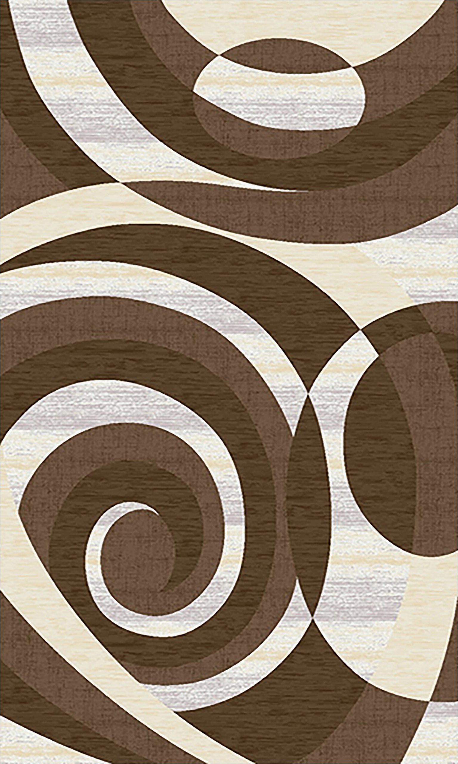 orren ellis galvez 3d effect hand carved abstract brown area rug w