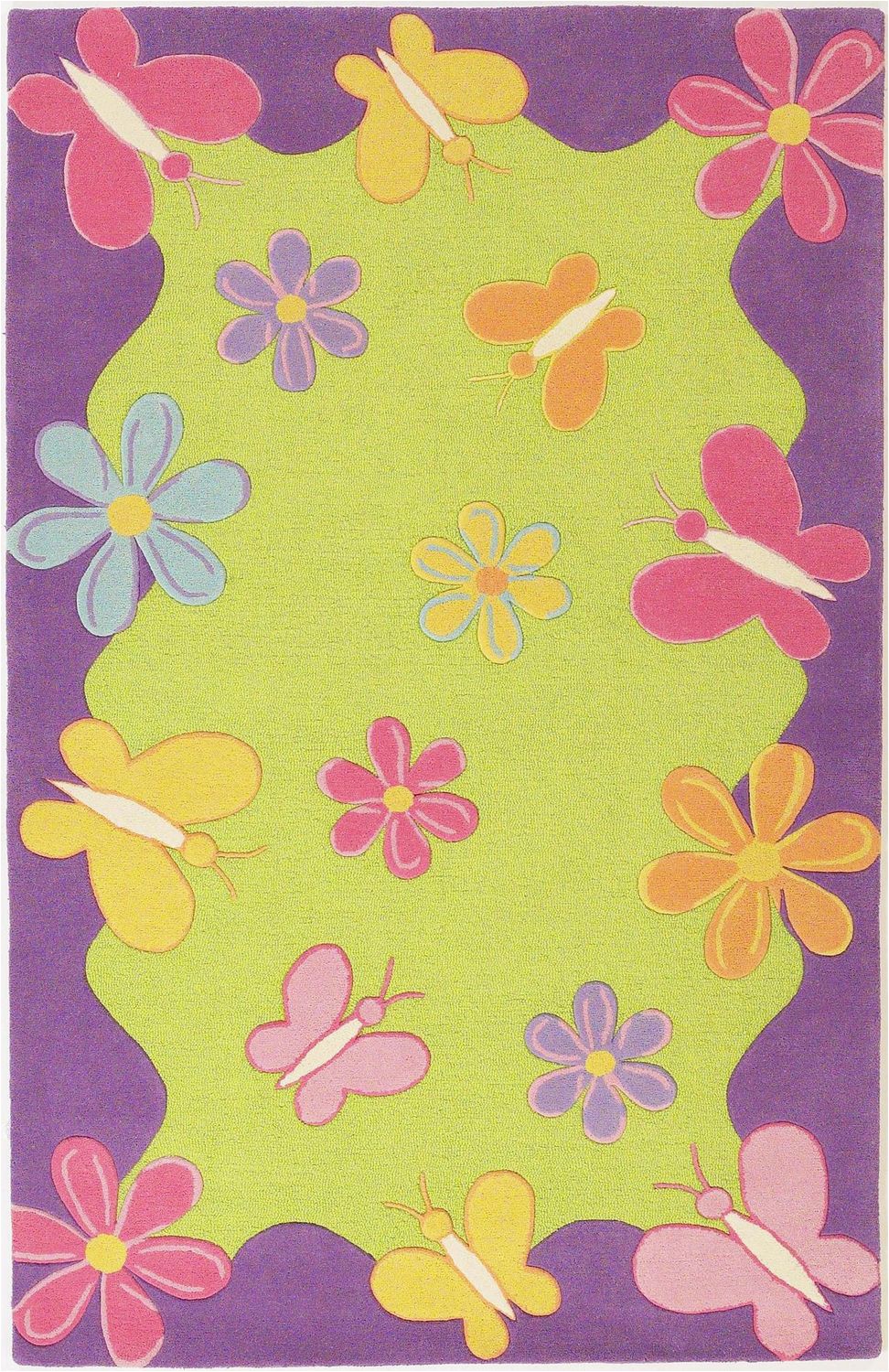 kas rugs kas rugs kidding around 421 lime greenpurple abstract rug 8310 421 lime green purple