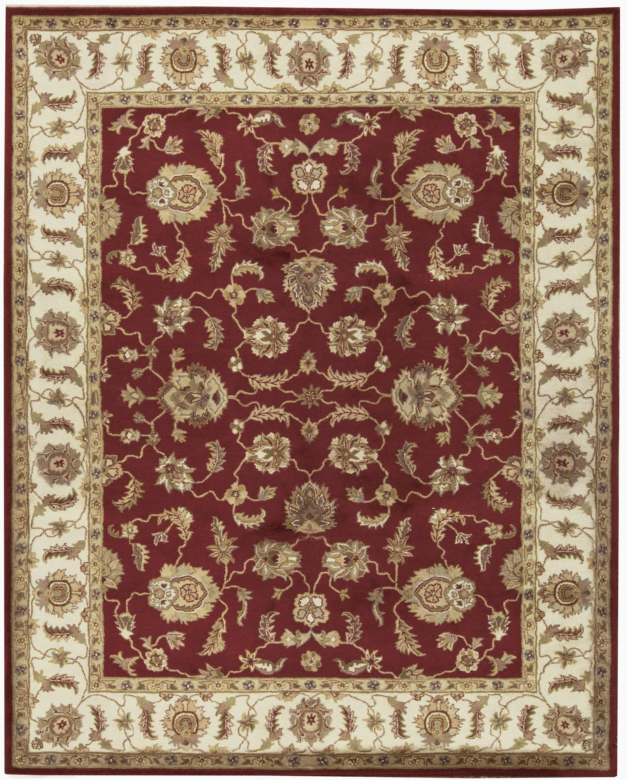 bokara rug co inc hand tufted 8 x 10 wool redbrown area rug abhd1537
