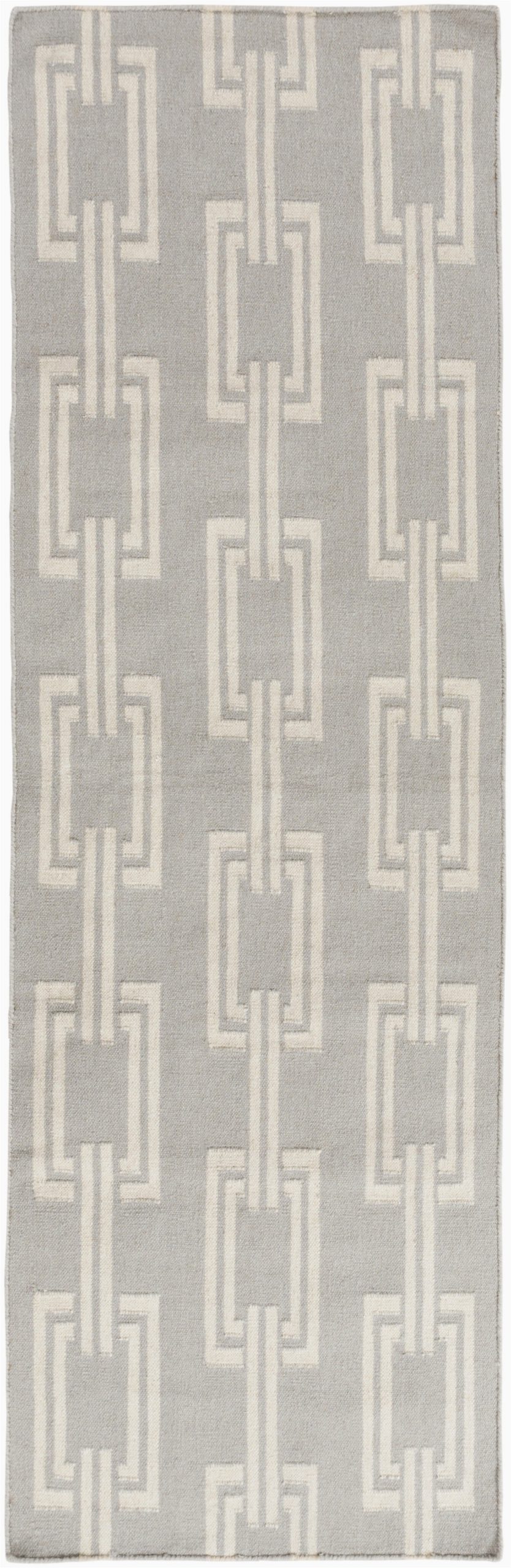 boardwalk geometric handwoven flatweave gray area rug