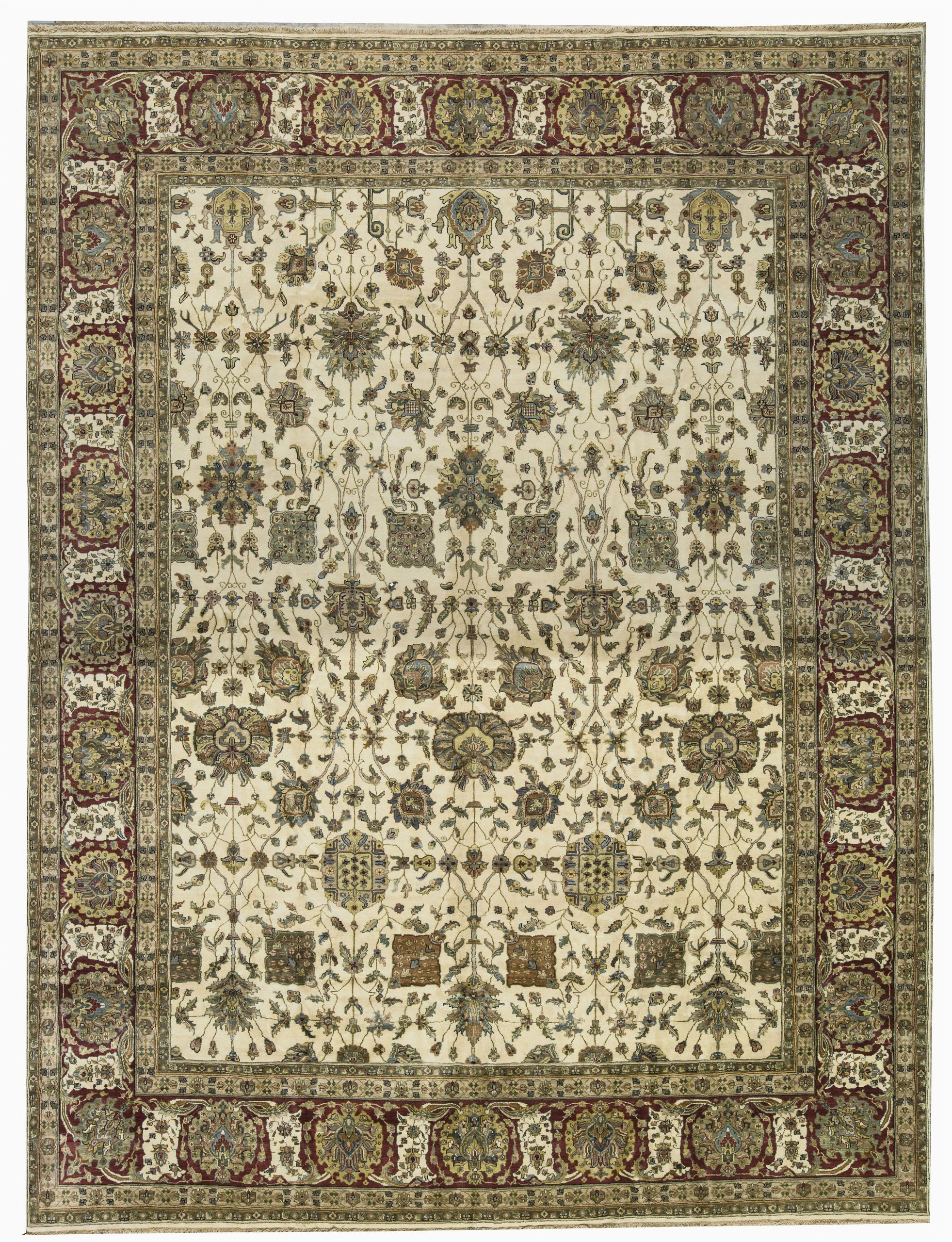 bokara rug co inc one of a kind sona handwoven 121 x 158 wool yellowbrown area rug abhd2489