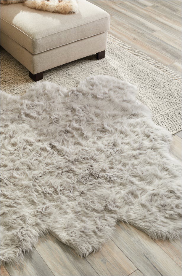 softest rug materials faux fur