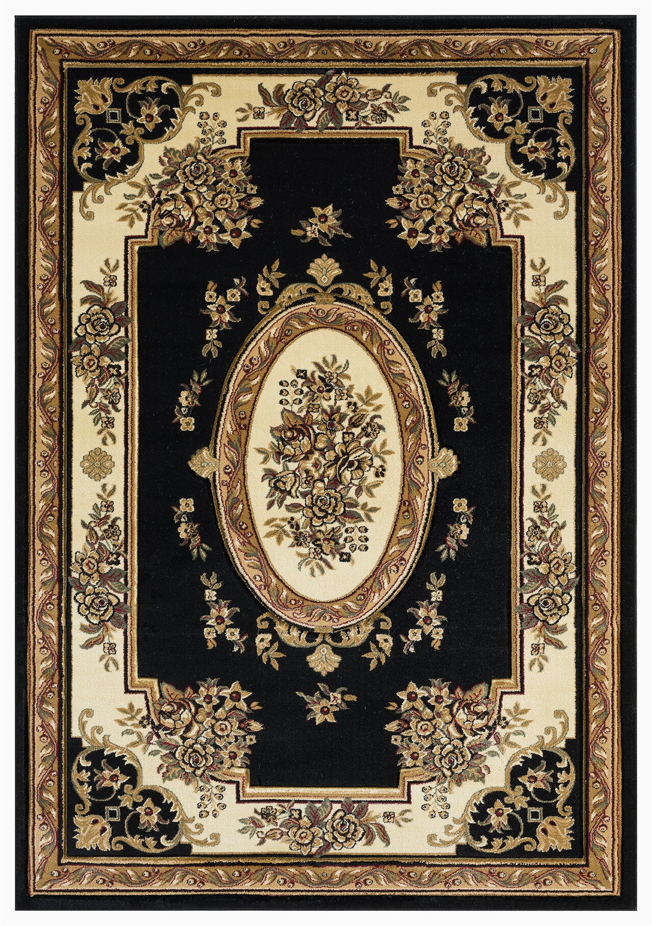 royal oriental blackbrownbeige area rug