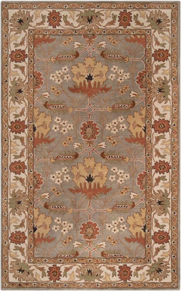 surya bungalow bng5018 brown black arts and crafts area rug