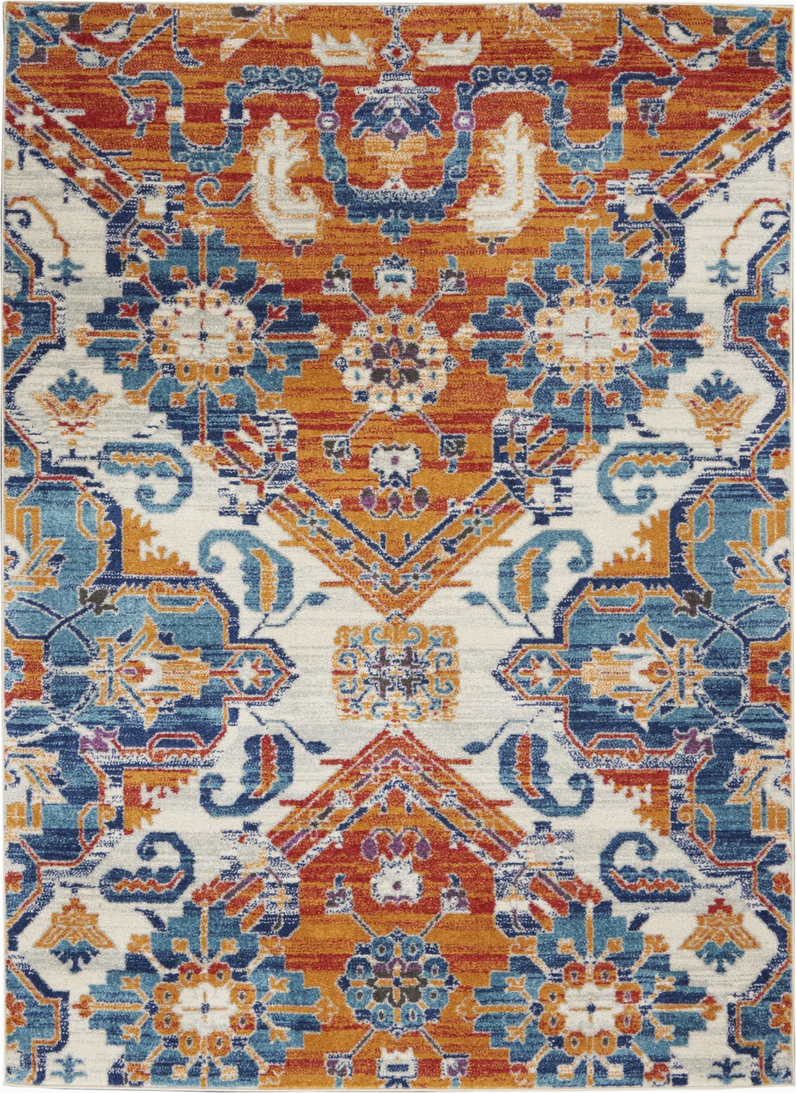 nourison passion psn31 multicolor area rug