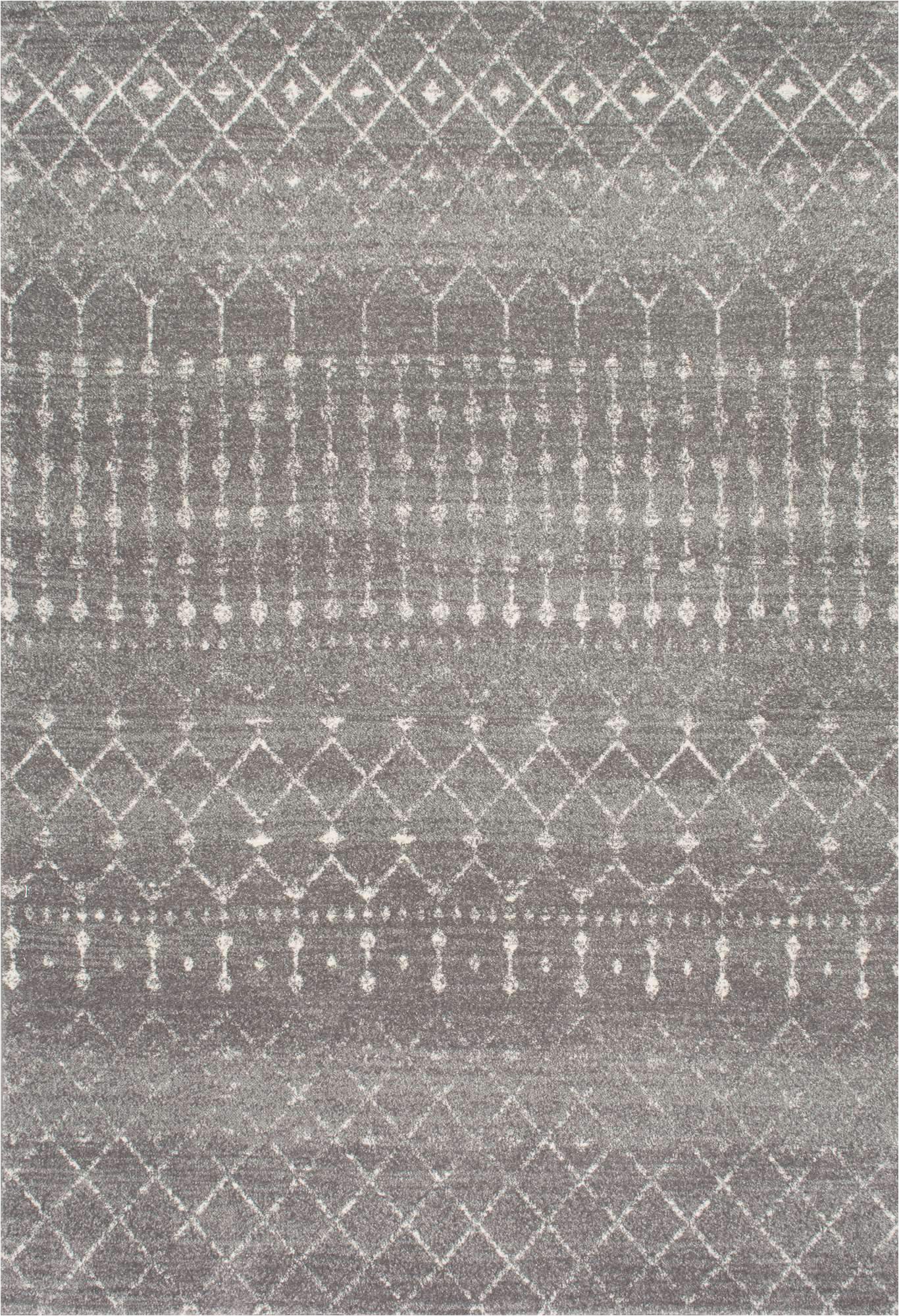 nuloom dark grey moroccan blythe rzbd16b area rug