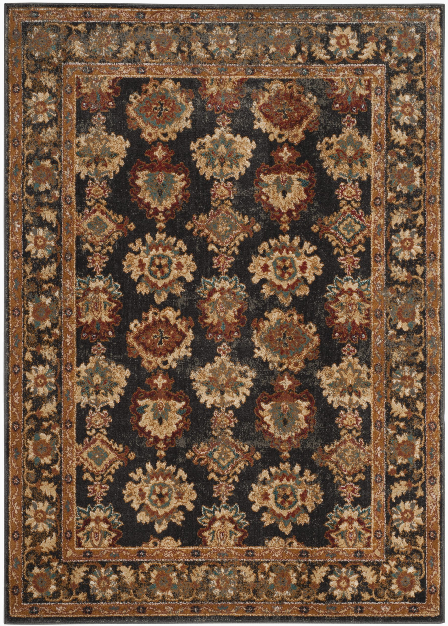 lowe multi color area rug