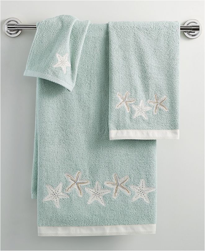avanti bath sequin shells 16 x 30 hand towel ID=