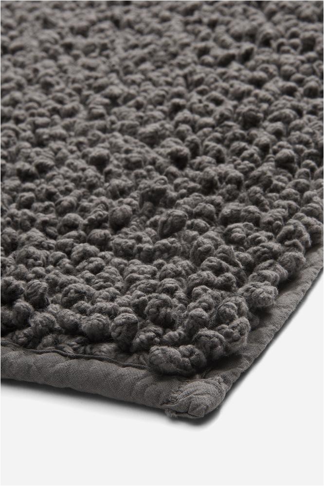bramble bath rug 25 x 72 in charcoal