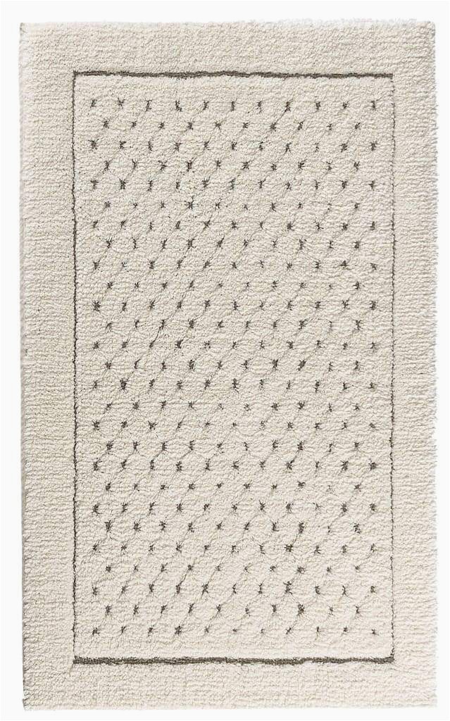 graccioza bathroom mats 20 x31 natural linen waffle bath mat rug 800x