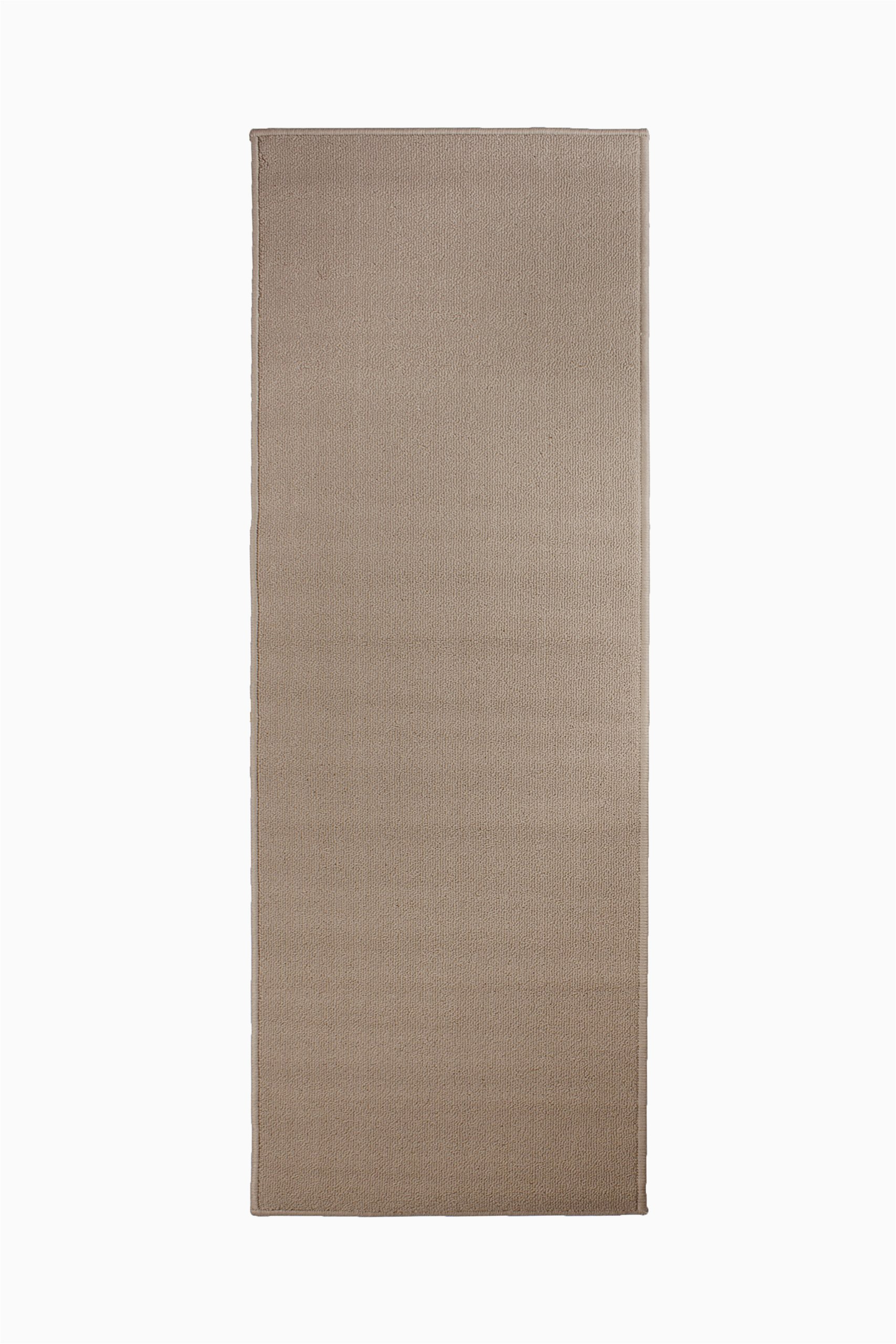 ritz accent door rug runner with non slip latex backing 20 inch by 60 inch kitchen bathroom runner rug beige