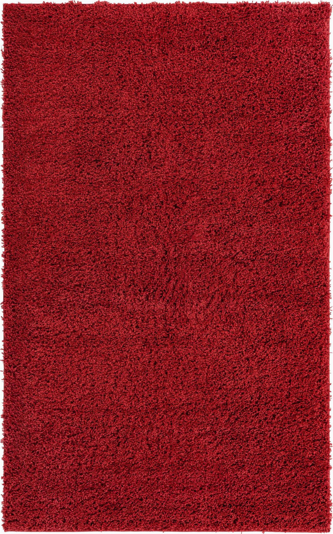 cherry red 5x8 everyday shag area rug