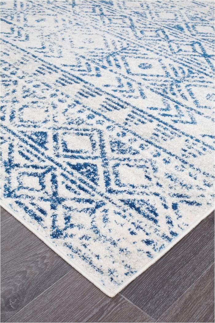 braga ivory cobalt blue tribal pattern rug cnr 1024x