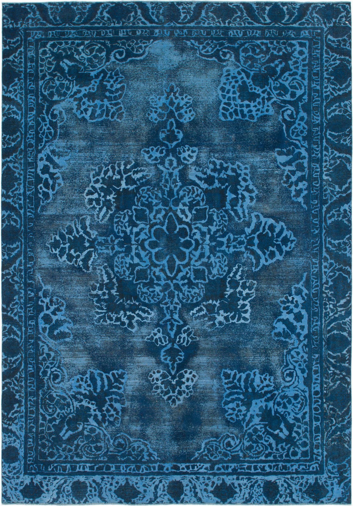 dark blue 9x12 ultra vintage persian rug