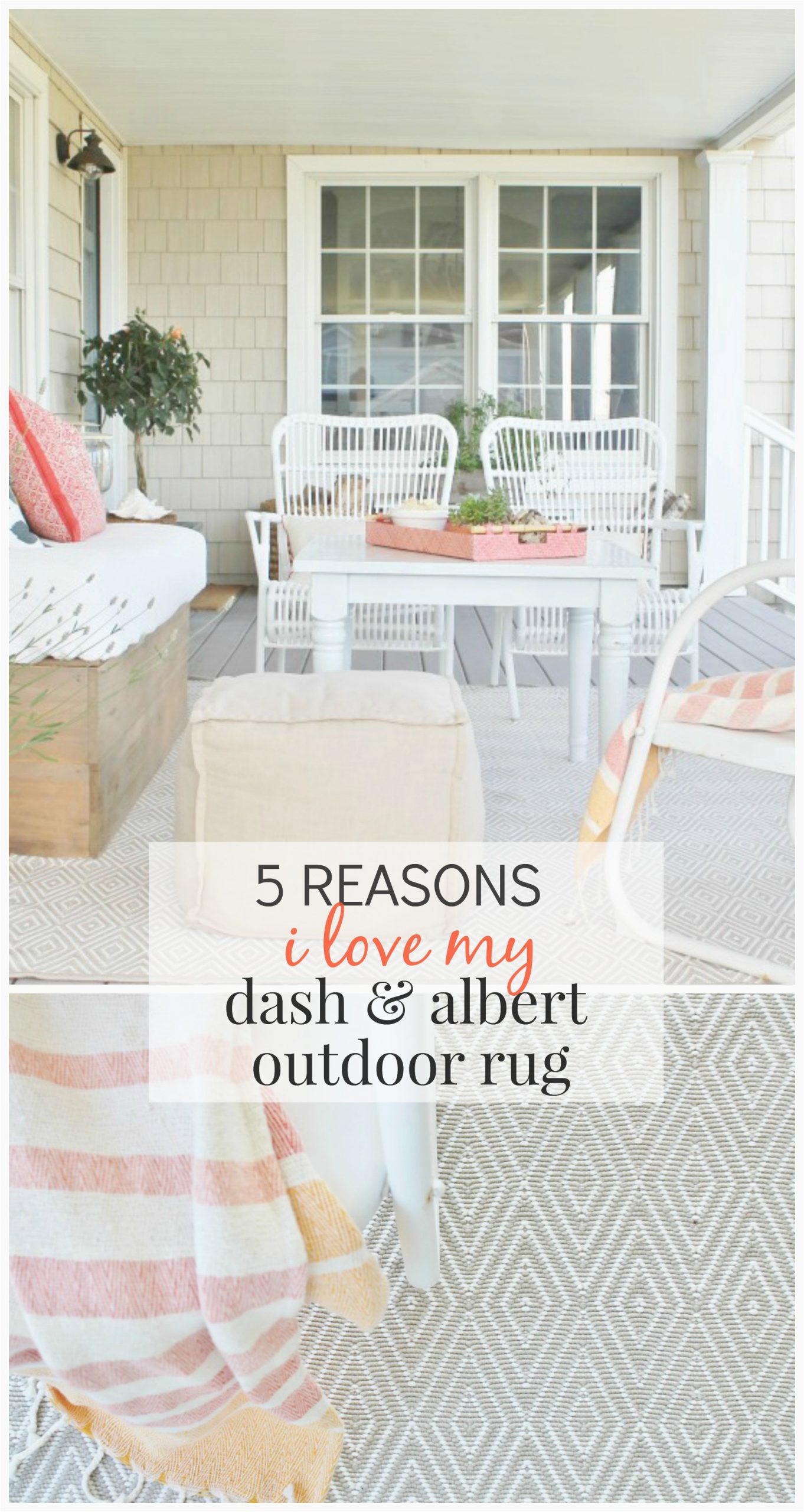 5 Reasons Why I love My Dash Albert Outdoor Rug
