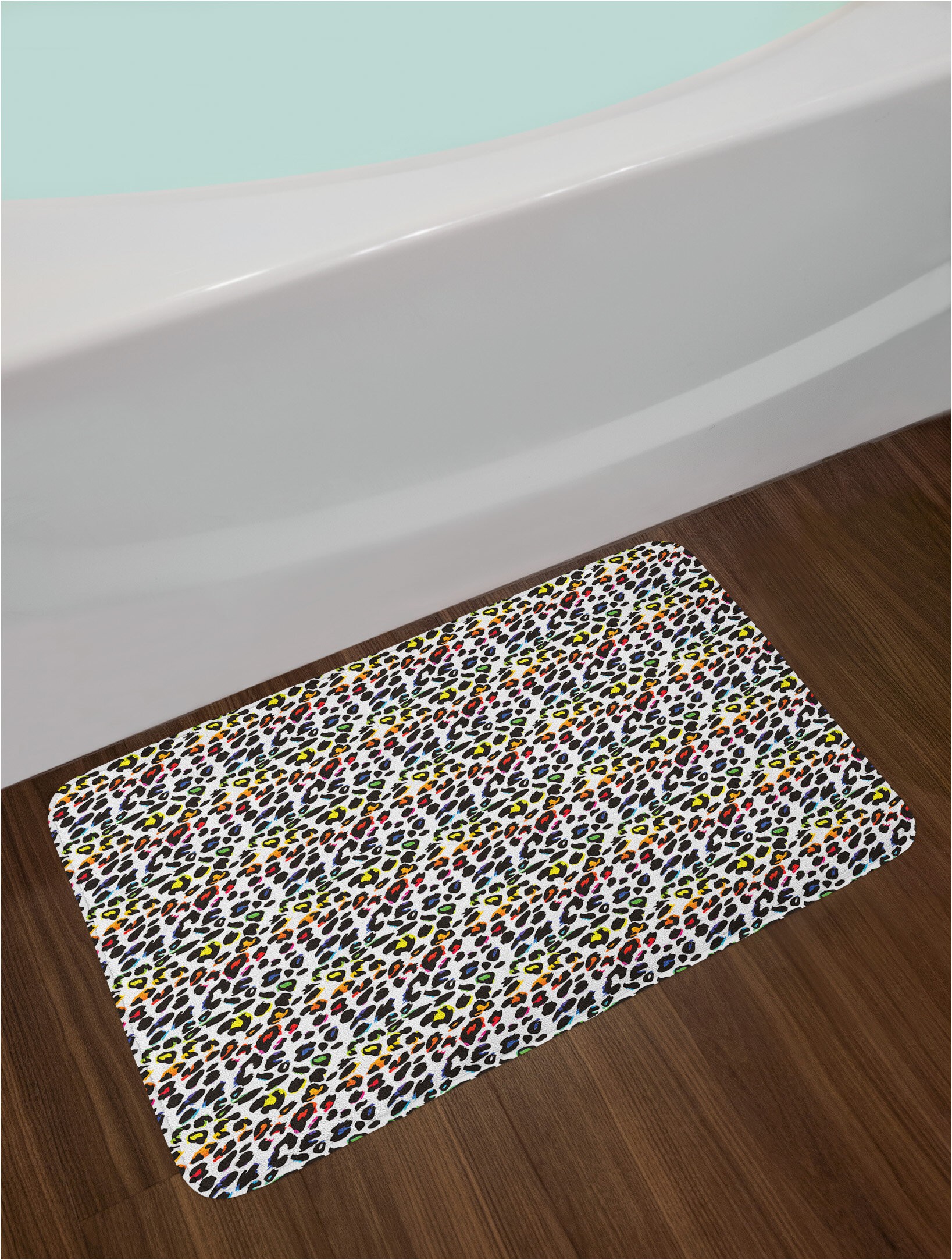Rugs & Toilet Covers Home & Garden Roaring Leopard Bathroom NonSlip