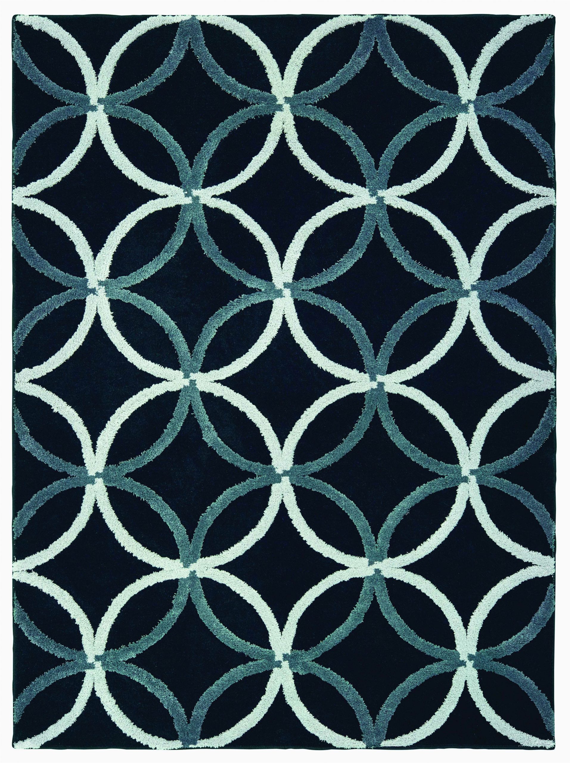 rosemarie dark bluewhite rug