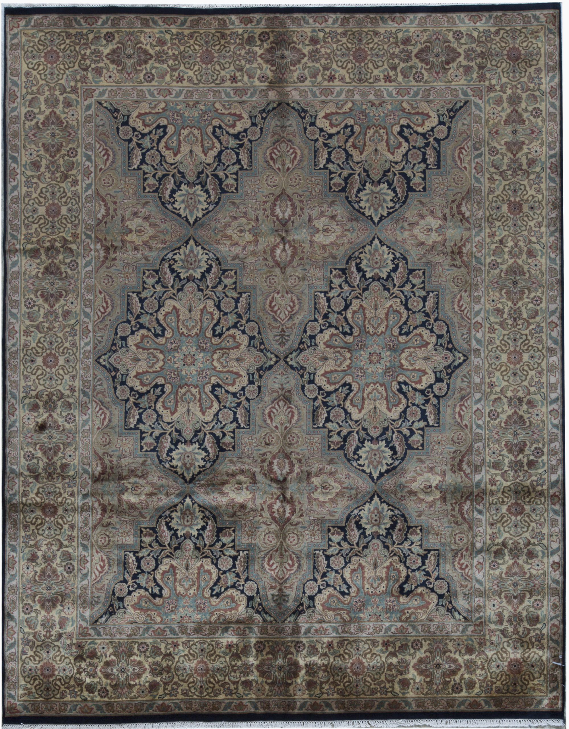 bokara rug co inc avalon oriental hand knotted 8 x 10 wool blackgold area rug abib5564